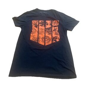 Call Of Duty Short Sleeve Black T-Shirt Men's Size Medium Tribal
